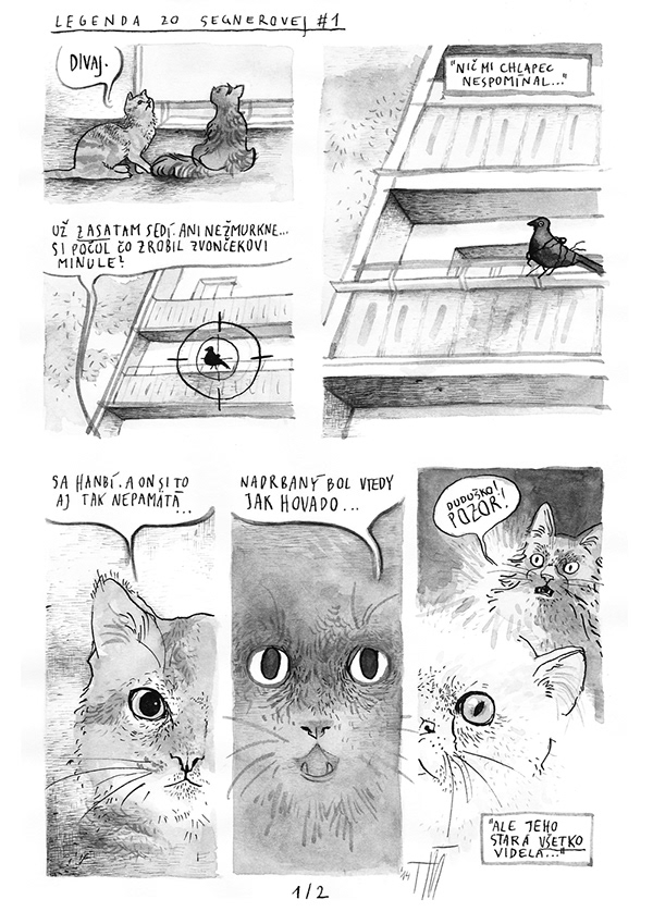 Tvory z Nory comic